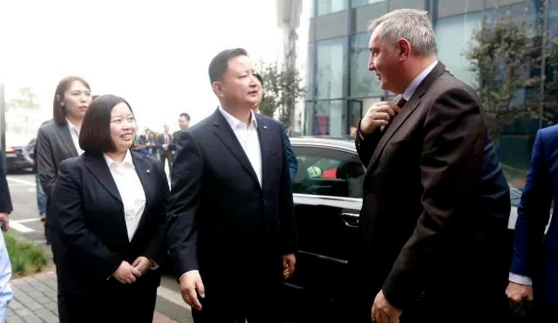 Дмитрий Рогозин посетил завод CHANGAN в Китае